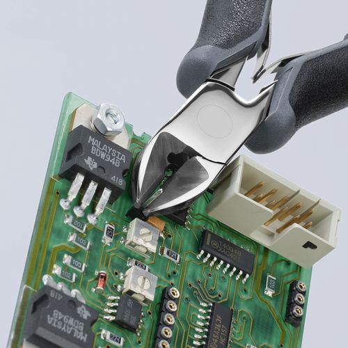 Main product image of 4-3/4" Electronics Diagonal Cutters w/ Carbide Edges and ESD Handles