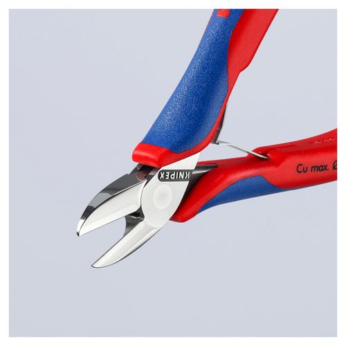 Main product image of 5-1/4" Electronics Diagonal Cutters, Round Head, Multi-Component Grips