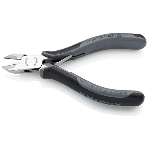 Main product image of 5-1/4" Electronics Diagonal Cutters w/ Carbide Edges and ESD Handles