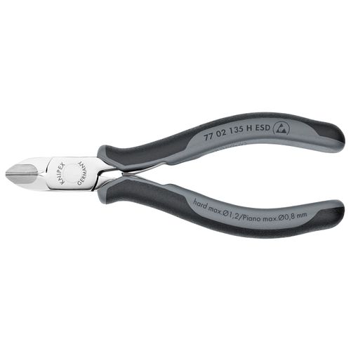 Main product image of 5-1/4" Electronics Diagonal Cutters w/ Carbide Edges and ESD Handles