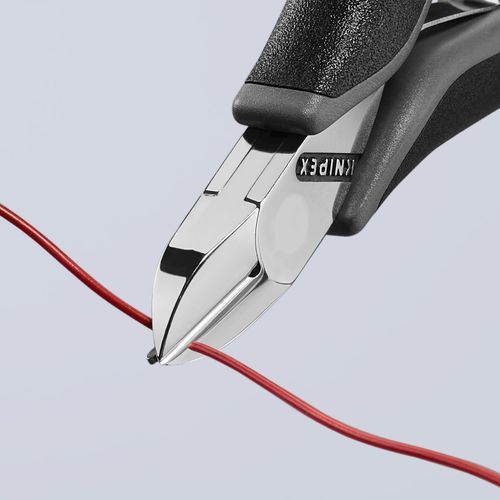 Main product image of 4-1/2" Electronics Diagonal Cutters, Round Head, ESD Handles
