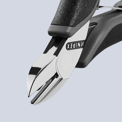 Main product image of 4-1/2" Electronics Diagonal Cutters, Round Head, ESD Handles
