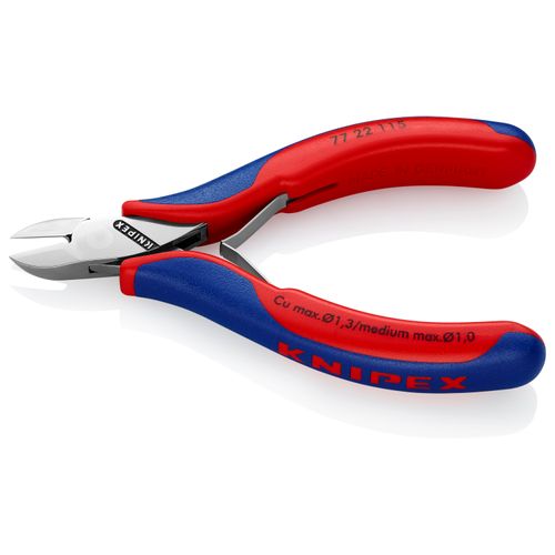 Main product image of 4-1/2" Electronics Diagonal Cutters, Round Head w/out Bevel