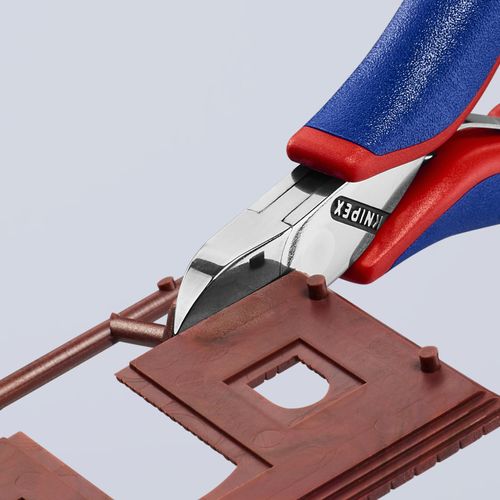 Main product image of 4-1/2" Electronics Diagonal Cutters, Round Head w/out Bevel