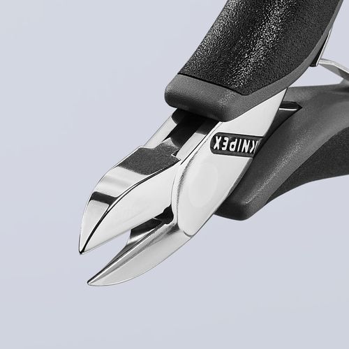 Main product image of 4-1/2" Electronics Diagonal Cutters, Round Head w/out Bevel, ESD Handles