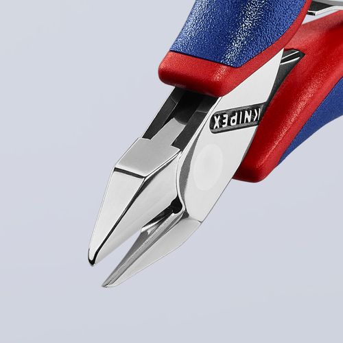 Main product image of 4-1/2" Electronics Diagonal Cutters, Pointed Head, w/ Multi-Component Grips