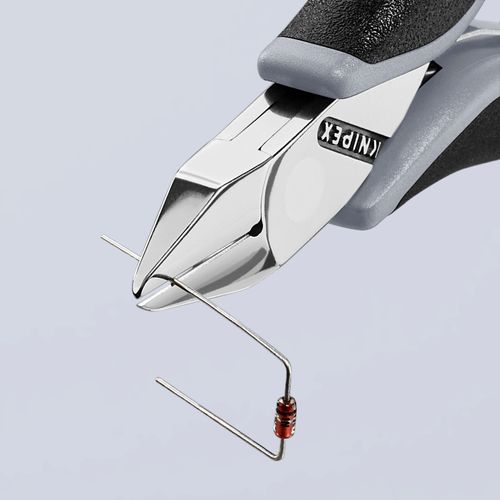 Main product image of 4-1/2" Electronics Diagonal Cutters, Pointed Head, w/ ESD Handles