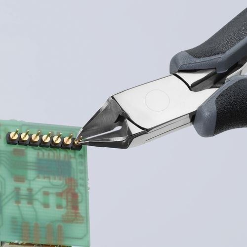 Main product image of 4-3/4" Heavy-Duty Electronics Diagonal Cutters w/ Carbide Edges and ESD Handles