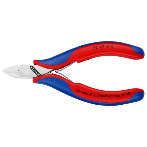 Main product image of 4-1/2" Electronics Diagonal Cutters, Pointed Head, Multi-Component Grips