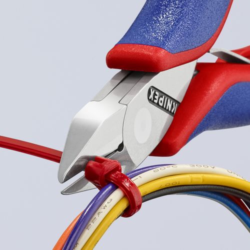 Main product image of 4-1/2" Electronics Diagonal Cutters, Pointed Head, Multi-Component Grips