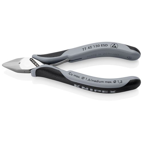 Main product image of 5-1/4" General Purpose Electronics Diagonal Cutters ESD Handles
