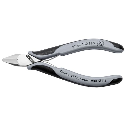 Main product image of 5-1/4" General Purpose Electronics Diagonal Cutters ESD Handles