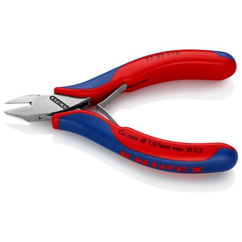 Main product image of 4-1/2" Electronics Diagonal Cutters, Pointed Flat Head
