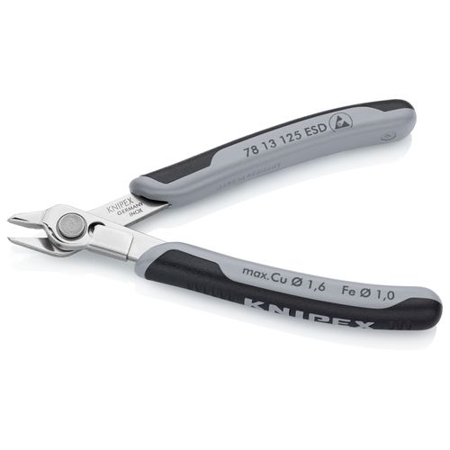 Main product image of 5" Electronics Super Knips w/ Lead Catcher, ESD Handles, INOX Steel