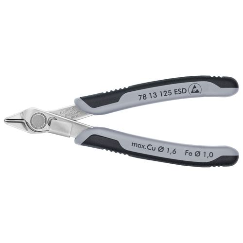 Main product image of 5" Electronics Super Knips w/ Lead Catcher, ESD Handles, INOX Steel