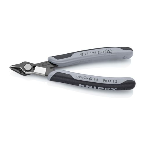 Main product image of 5" Electronics Super Knips w/ Lead Catcher, ESD Handles, Special Tool Steel