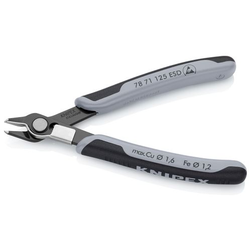 Main product image of 5" Electronics Super Knips w/ Lead Catcher, ESD Handles, Special Tool Steel