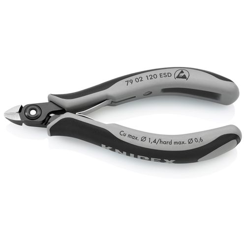 Main product image of 4-3/4" Precision Electronics Diagonal Cutters w/ ESD Handles