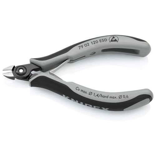 Main product image of 4-3/4" Precision Electronics Diagonal Cutters w/ ESD Handles