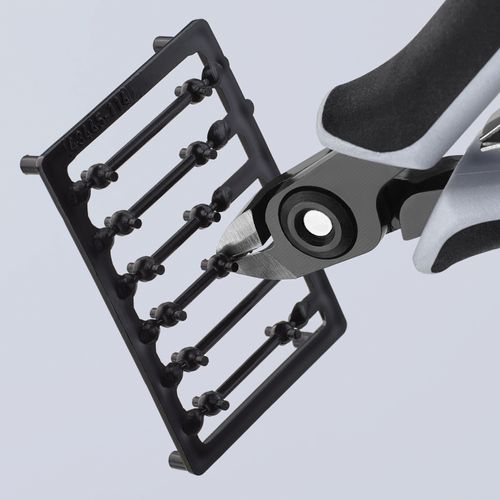 Main product image of 4-3/4" Precision Electronics Diagonal Cutters, Narrow Head, ESD Handles