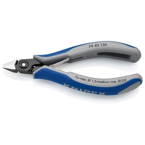 Main product image of 5" Precision Electronics Diagonal Cutters for Soft Wire up to 1.5 mm