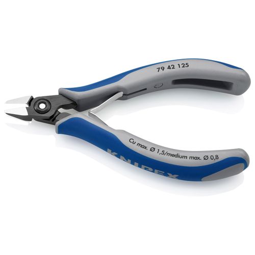 Main product image of 5" Precision Electronics Diagonal Cutters for Soft Wire up to 1.5 mm