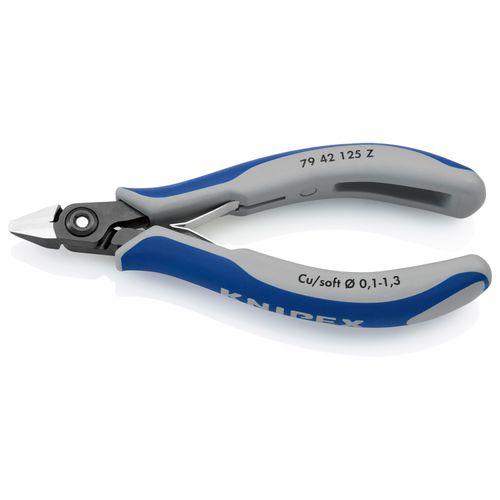 Main product image of 5" Precision Electronics Diagonal Cutters, Zinc-Plated Finish