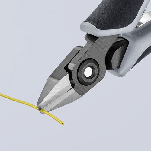 Main product image of 5" Precision Electronics Diagonal Cutters, Zinc-Plated Finish, ESD Handles