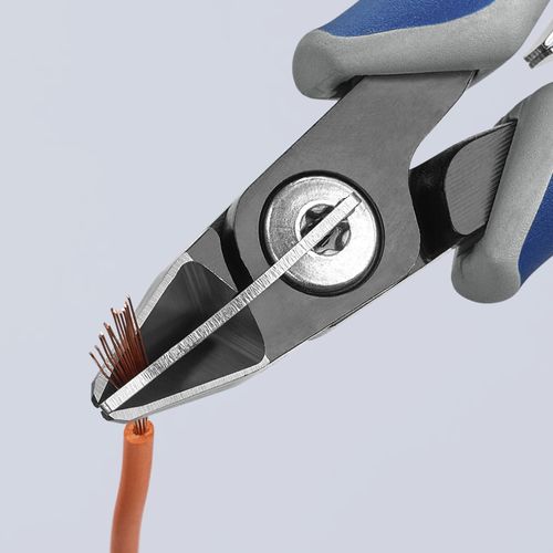 Main product image of 5" Precision Electronics Diagonal Cutters for Soft Wire up to 1.3 mm
