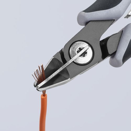 Main product image of 5" Precision Electronics Diagonal Cutters for Soft Wire up to 1.3 mm, ESD Handles