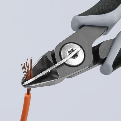 Main product image of 5" Precision Electronics Diagonal Cutters, Relieved Head, ESD Handles