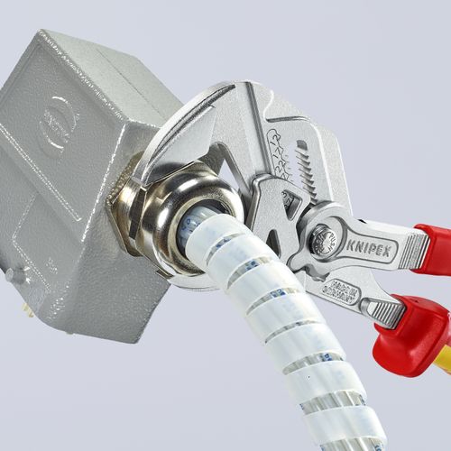 Main product image of 10" Insulated Pliers Wrench w/ Multi-Component Grips