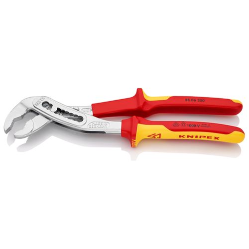 Main product image of 10" Insulated Alligator Water Pump Pliers, Chrome