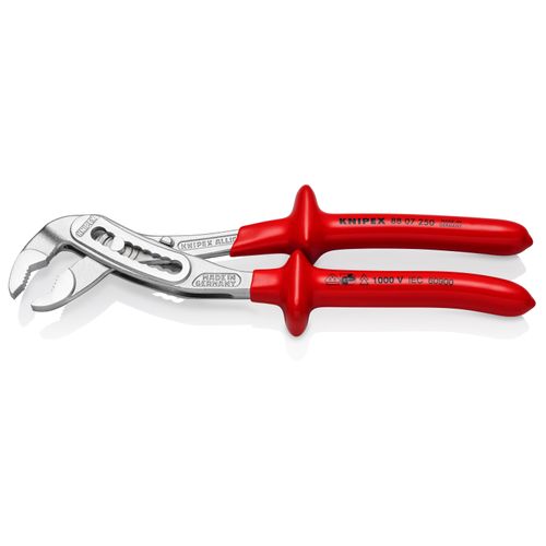 Main product image of 10" Insulated Alligator Water Pump Pliers w/ Multi-Component Grips, Chrome