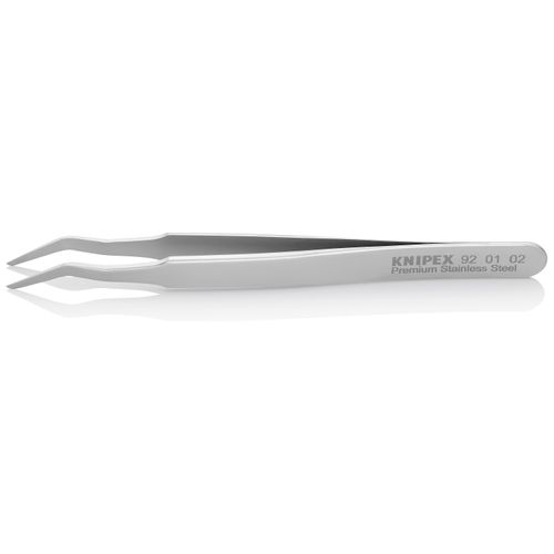 Main product image of 4-3/4" Premium Stainless Steel Positioning Tweezers, 35-Degree Angle