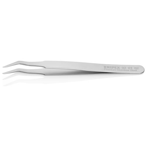 Main product image of 4-3/4" Premium Stainless Steel Positioning Tweezers, 35-Degree Angle
