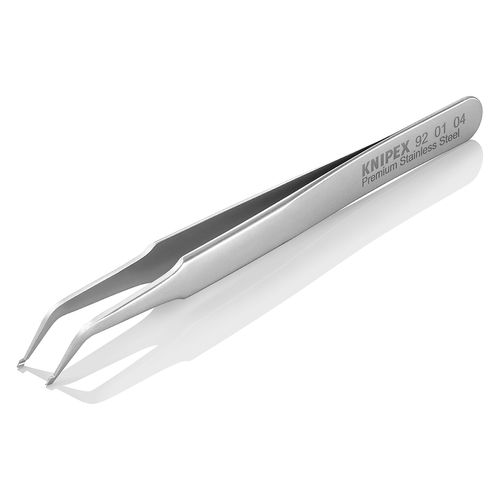 Main product image of 4-1/2" SMD Precision Tweezers, 45-DegreeAngle, 0.5 mm Tip Width