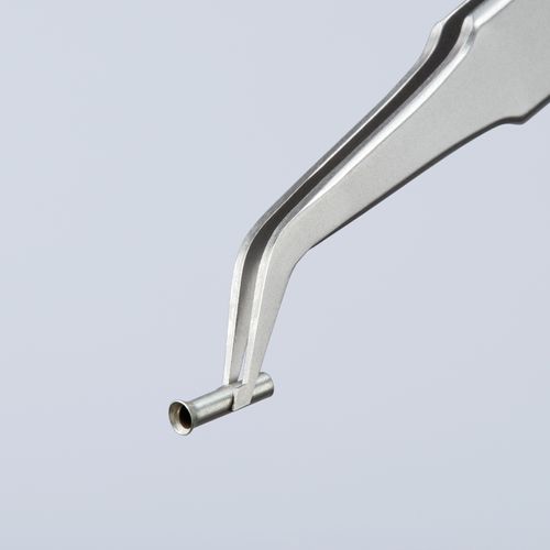 Main product image of 4-1/2" SMD Precision Tweezers, 45-DegreeAngle, 0.5 mm Tip Width