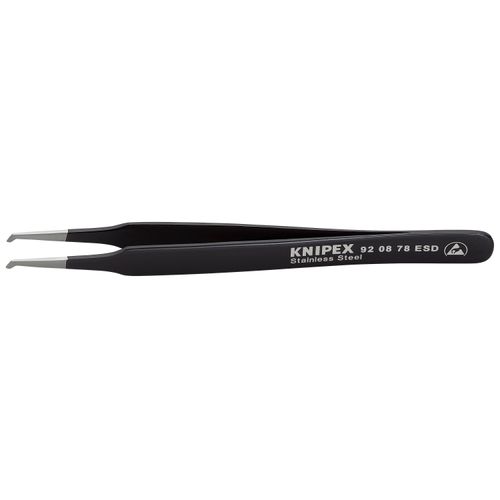 Main product image of 4-3/4" Stainless Steel Positioning Tweezers, 90-Degree Angle