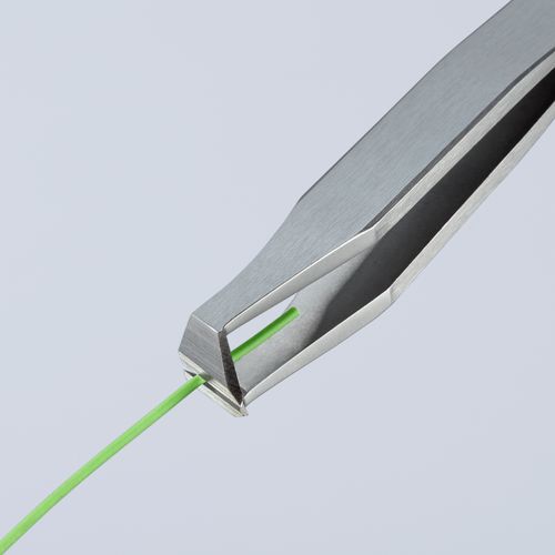 Main product image of 4-1/2" Stainless Steel Cutting Tweezers, 135-Degree Angle
