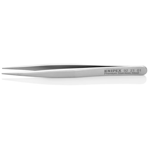 Main product image of 4-3/4" Premium Stainless Steel Gripping Tweezers, Pointed Tips