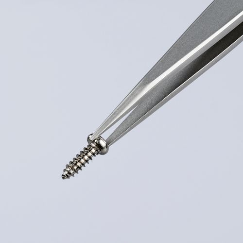 Main product image of 4-3/4" Premium Stainless Steel Gripping Tweezers, Pointed Tips