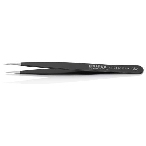 Main product image of 5" Stainless Steel Gripping Tweezers, Needle-Point Tips