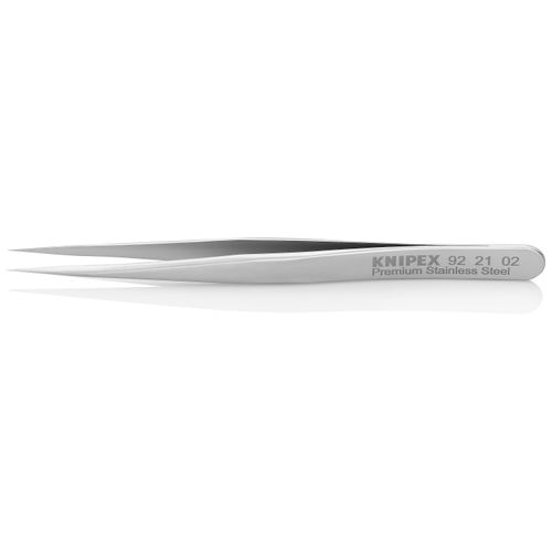 Main product image of 4-3/4" Premium Stainless Steel Gripping Tweezers, Needle-Point Tips