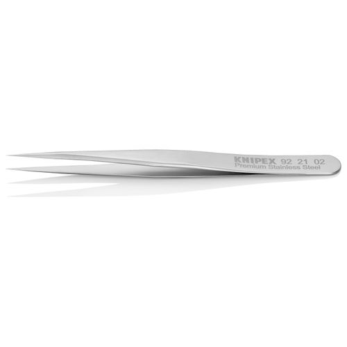 Main product image of 4-3/4" Premium Stainless Steel Gripping Tweezers, Needle-Point Tips