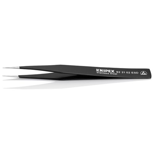 Main product image of 5" Stainless Steel Pointed Gripping Tweezers w/ ESD Coating
