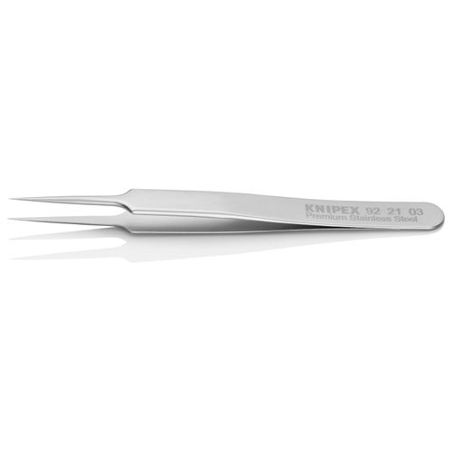 Main product image of 4-1/2" Premium Stainless Steel Gripping Tweezers, Needle-Point Tips