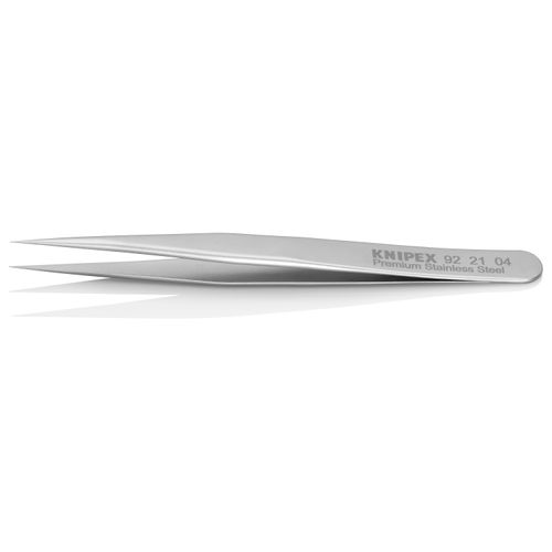 Main product image of 3-1/2" Premium Stainless Steel Gripping Tweezers, Needle-Point Tips