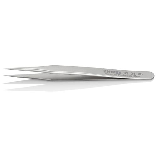 Main product image of 3-1/4" Premium Stainless Steel Gripping Tweezers, Needle-Point Tips