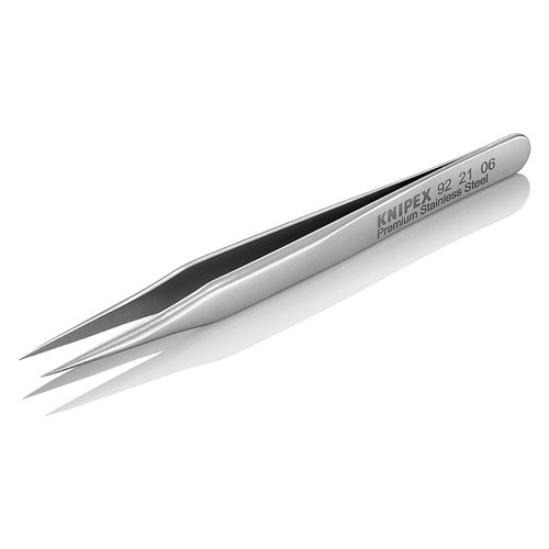 Main product image of 3-1/4" Premium Stainless Steel Gripping Tweezers, Needle-Point Tips